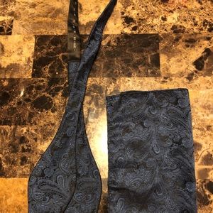 Men’s Bow tie and Hankie